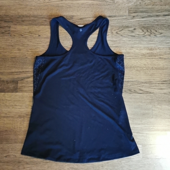 Shambhala Geometric Black Racerback Tank Small - Picture 2 of 6